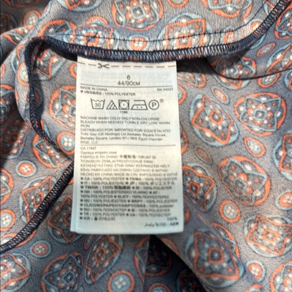 Banana Republic Navy and Red Mini Dress - Picture 9 of 13